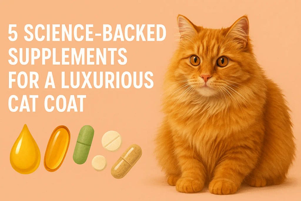 5 Science-Backed Supplements for a Luxurious Cat Coat