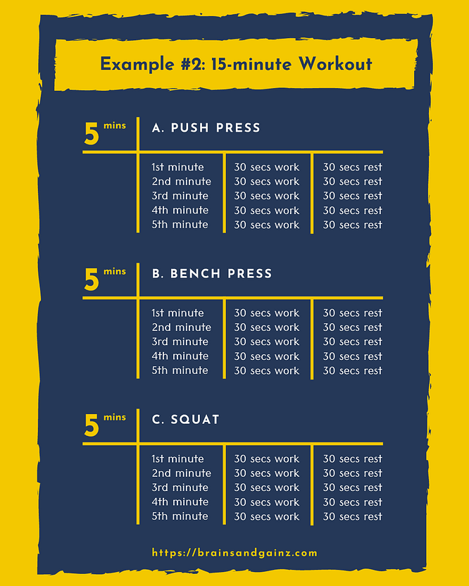 Brainsandgains Example Minimalistic Workout